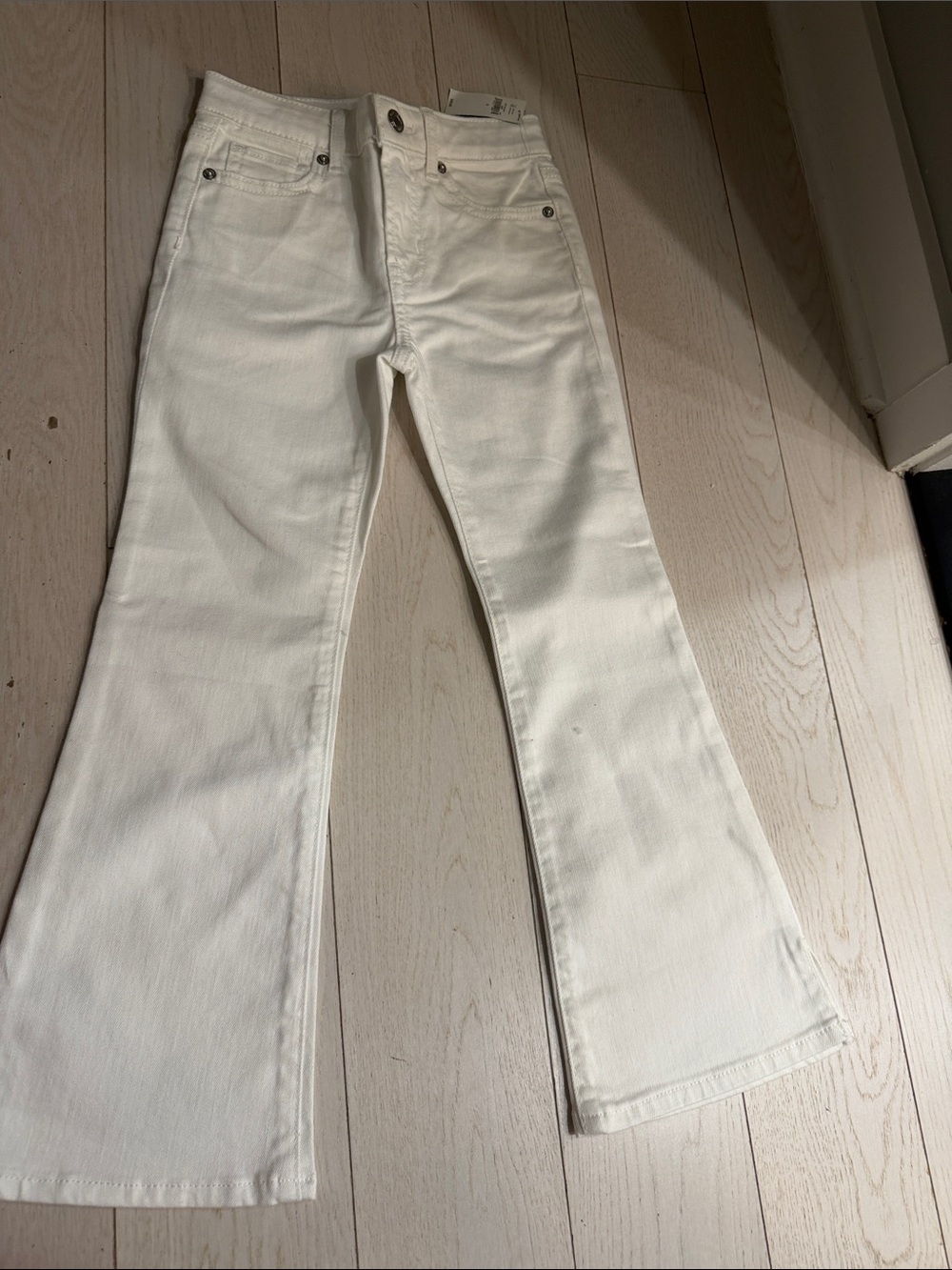 GAP Cream Flared Kids Jeans